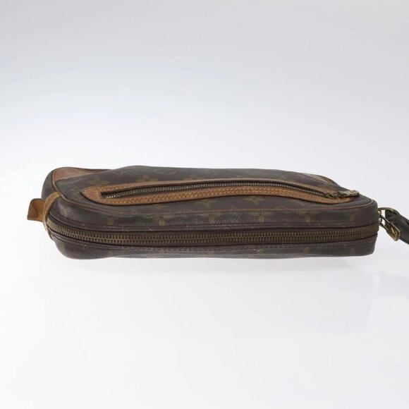 LOUIS VUITTON Monogram Marly Dragonne GM Clutch Bag M51825 LV Auth BD1166 - Picture 7 of 16